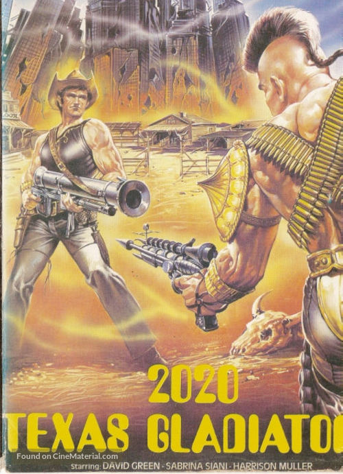Anno 2020 - I gladiatori del futuro - Turkish Movie Poster