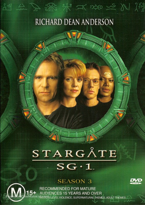 &quot;Stargate SG-1&quot; - Australian DVD movie cover