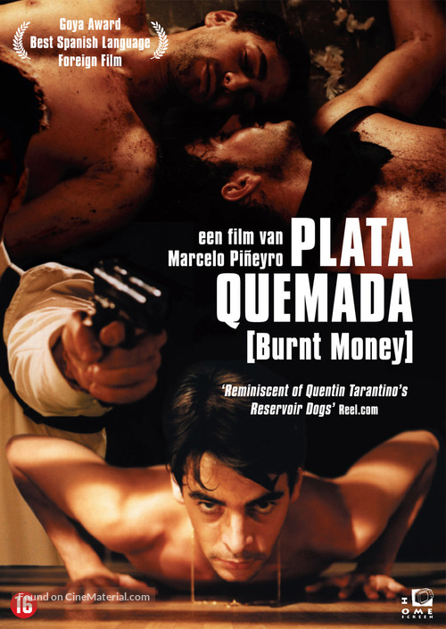 Plata quemada - Dutch DVD movie cover