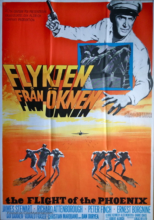 The Flight of the Phoenix - Swedish Movie Poster