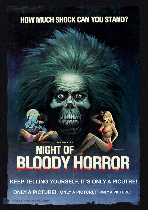 Night of Bloody Horror - DVD movie cover