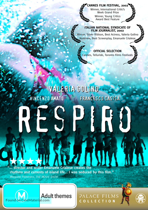 Respiro - Australian DVD movie cover