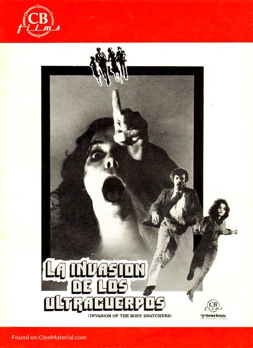 Invasion of the Body Snatchers - Spanish poster