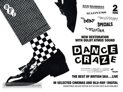 Dance Craze - British Movie Poster