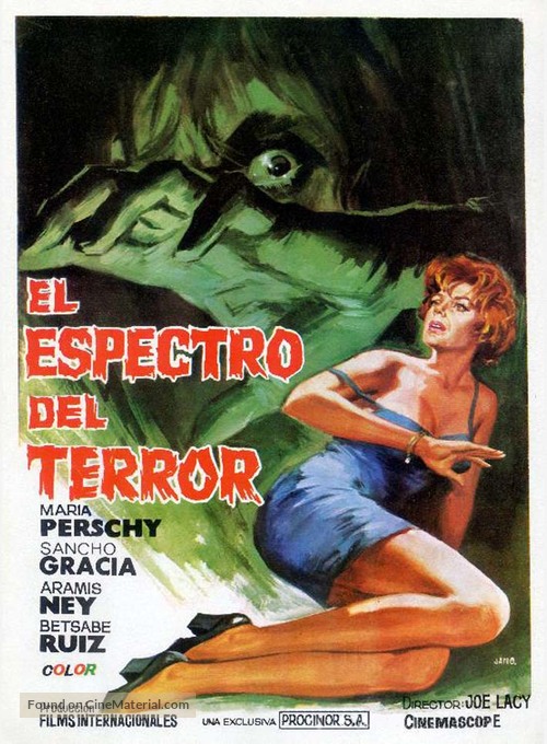 El espectro del terror - Spanish Movie Poster