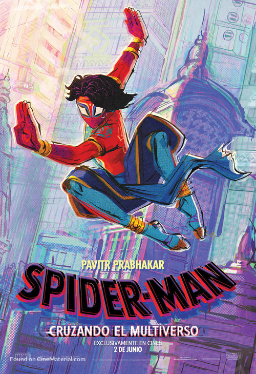 Spider-Man: Across the Spider-Verse - Spanish Movie Poster