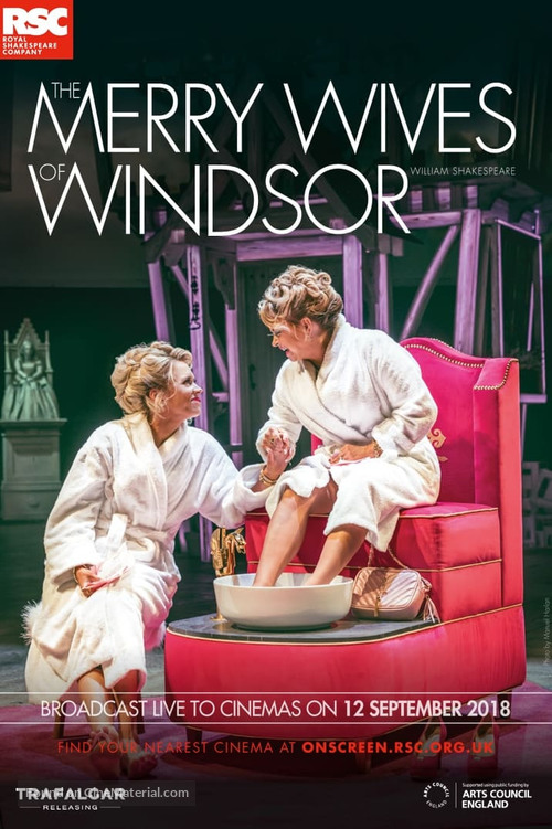 RSC Live: The Merry Wives of Windsor - British Movie Poster