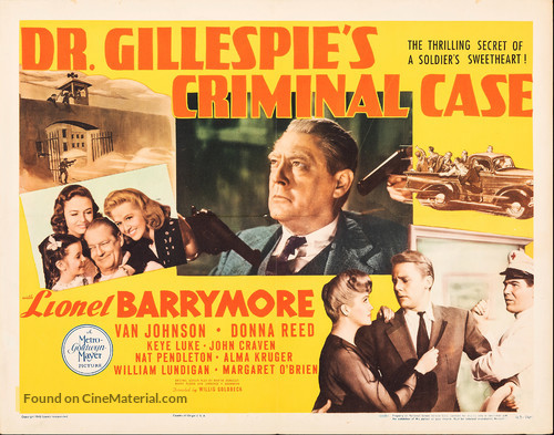 Dr. Gillespie&#039;s Criminal Case - Movie Poster