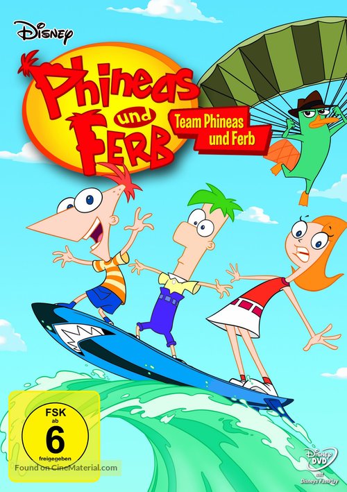 &quot;Phineas and Ferb&quot; - German DVD movie cover