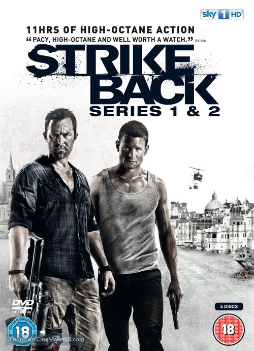 &quot;Strike Back&quot; - British Blu-Ray movie cover