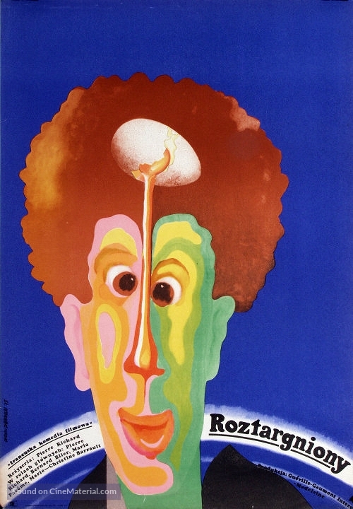 Le distrait - Polish Movie Poster