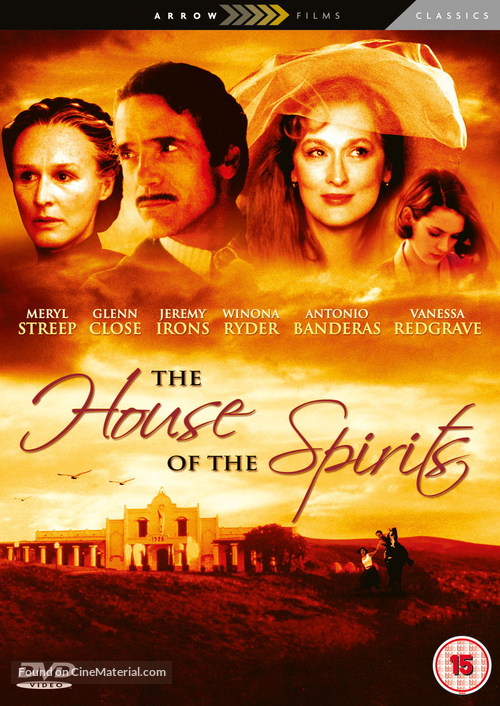 The House of the Spirits - British Movie Cover