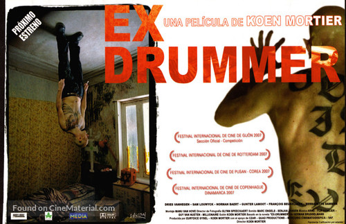 Ex Drummer - Spanish poster