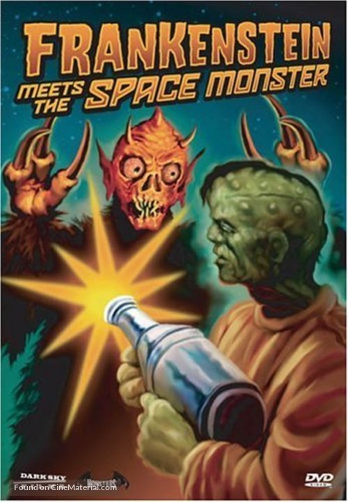 Frankenstein Meets the Spacemonster - DVD movie cover