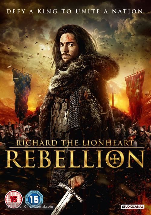 Richard the Lionheart: Rebellion - British DVD movie cover