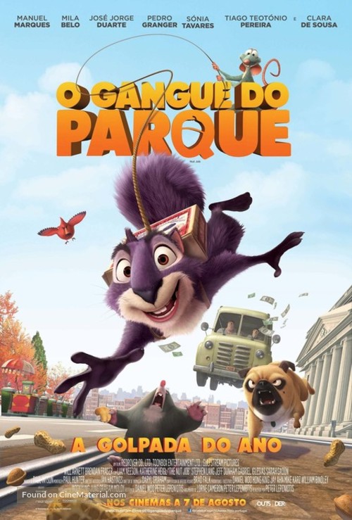 The Nut Job - Portuguese Movie Poster