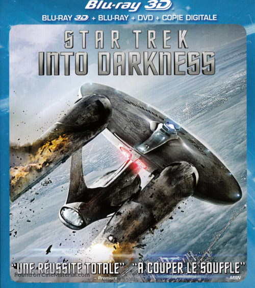 Star Trek Into Darkness - French Blu-Ray movie cover