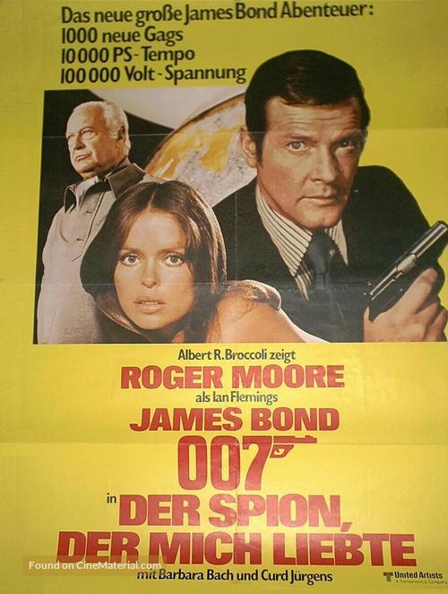 The Spy Who Loved Me - German Movie Poster