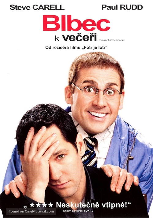 Dinner for Schmucks - Czech DVD movie cover