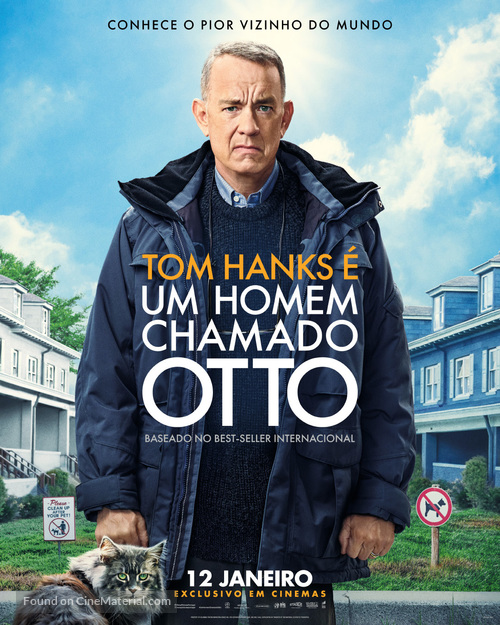 A Man Called Otto - Portuguese Movie Poster
