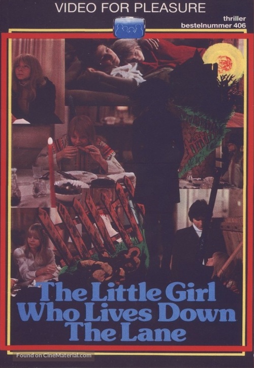 The Little Girl Who Lives Down the Lane - Dutch Movie Cover