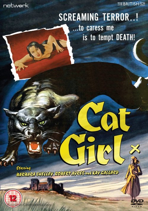 Cat Girl - British DVD movie cover