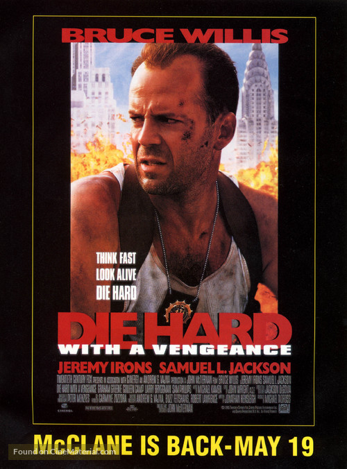 Die Hard: With a Vengeance - Movie Poster