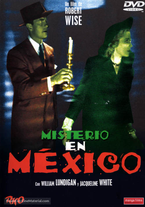 Mystery in Mexico - Spanish DVD movie cover