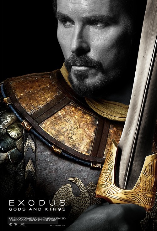 Exodus: Gods and Kings - French Movie Poster