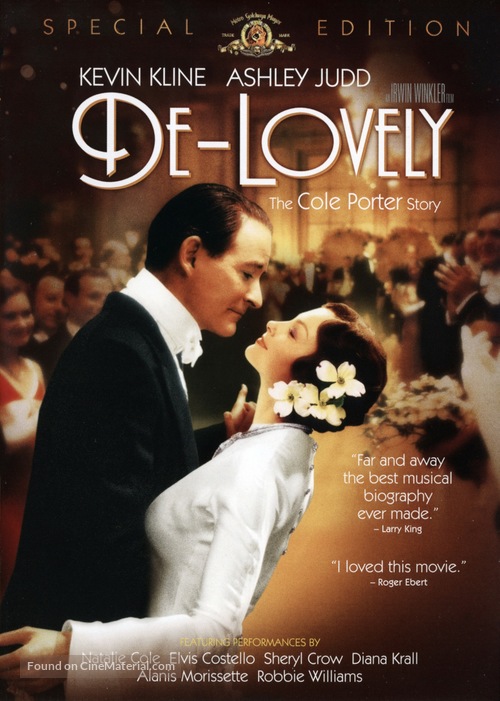 De-Lovely - DVD movie cover