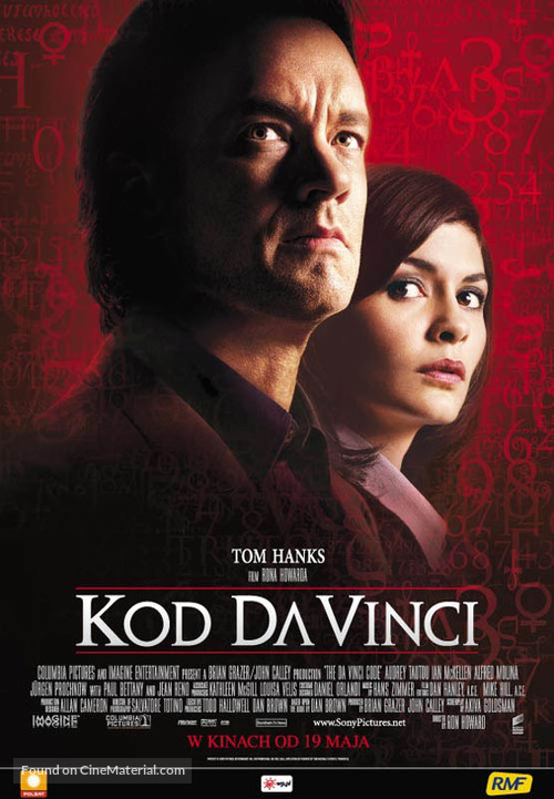 The Da Vinci Code - Polish Movie Poster