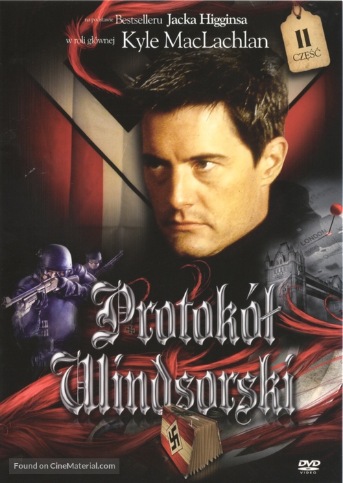 Windsor Protocol - Polish DVD movie cover