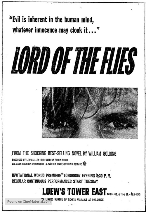 Lord of the Flies - poster