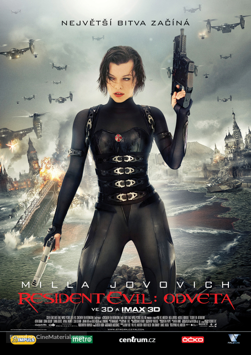 Resident Evil: Retribution - Czech Movie Poster