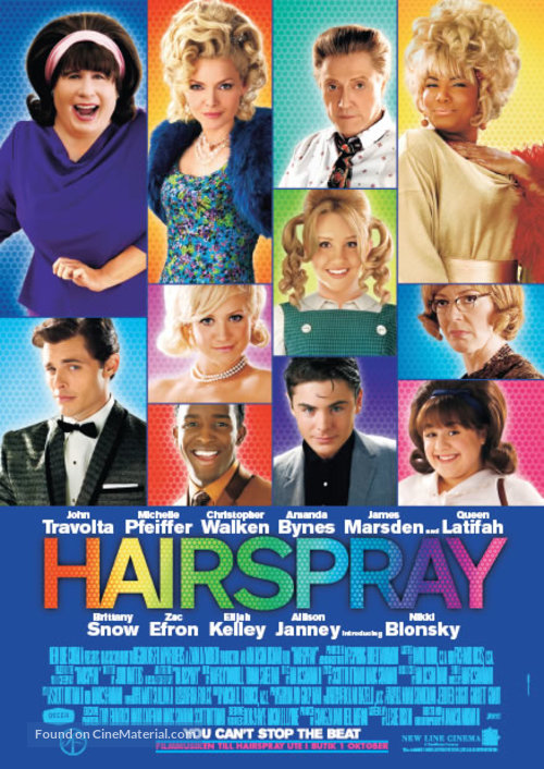 Hairspray - Swedish Movie Poster