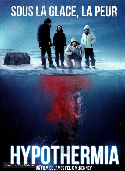 Hypothermia - French DVD movie cover