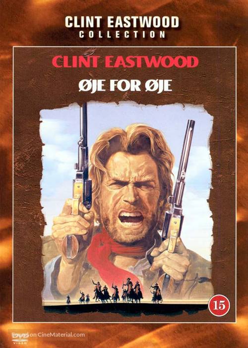 The Outlaw Josey Wales - Danish DVD movie cover