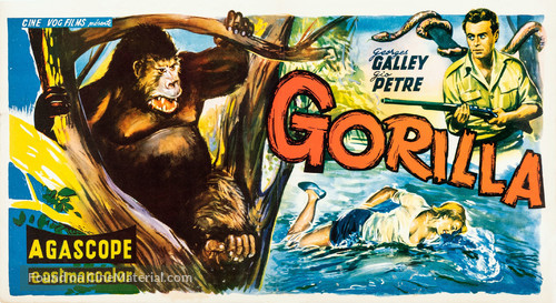 Gorilla - Belgian Movie Poster