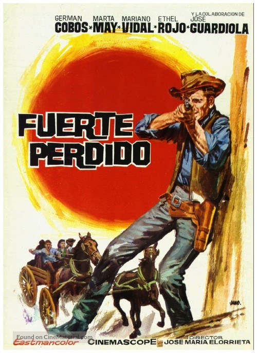 Fuerte perdido - Spanish Movie Poster