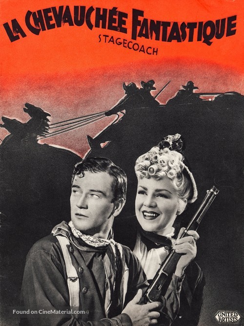 Stagecoach - French poster