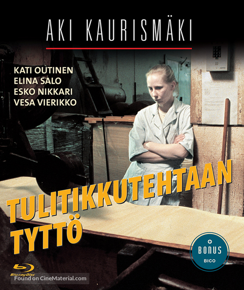 Tulitikkutehtaan tytt&ouml; - Finnish Blu-Ray movie cover