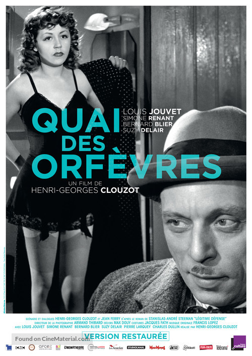 Quai des Orf&egrave;vres - French Re-release movie poster