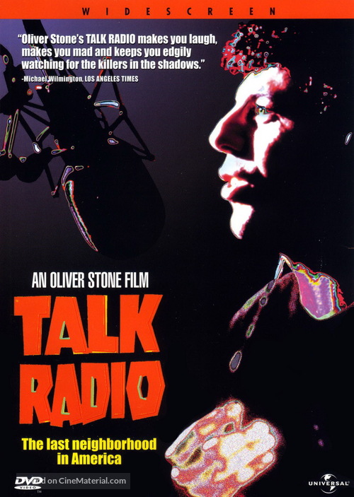 Talk Radio - DVD movie cover
