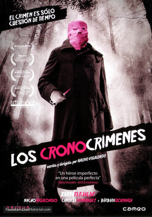 Los cronocr&iacute;menes - Spanish DVD movie cover