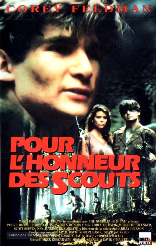 Edge of Honor - French VHS movie cover