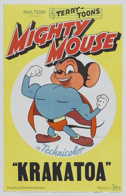 Mighty Mouse in Krakatoa - Movie Poster