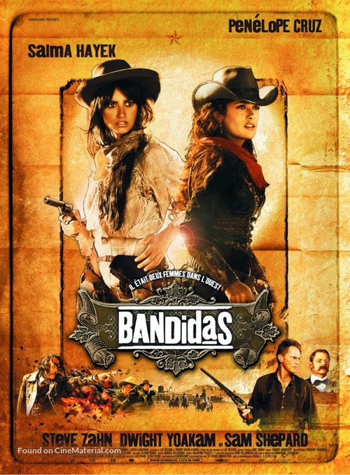 Bandidas - French Movie Poster