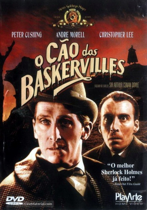 The Hound of the Baskervilles - Brazilian DVD movie cover