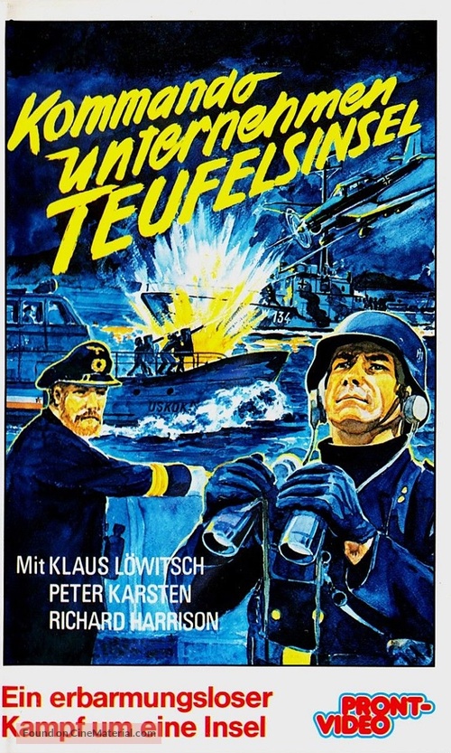 Pakleni otok - German VHS movie cover