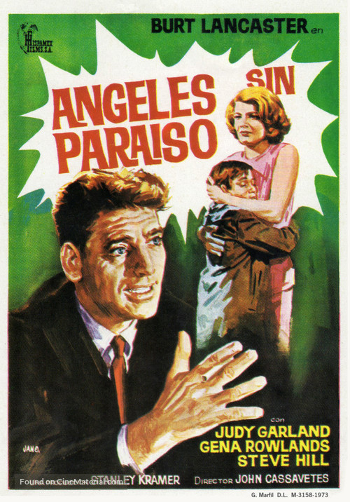 A Child Is Waiting - Spanish Movie Poster
